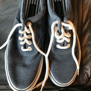 NEW Sperry topsiders navy blue classic style